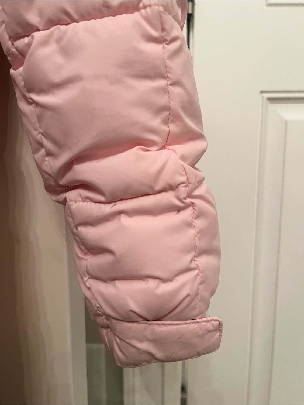Columbia Light Pink Girls Puffer Jacket with Hood - Big Kids size medium 10 /12 - Picture 8 of 12